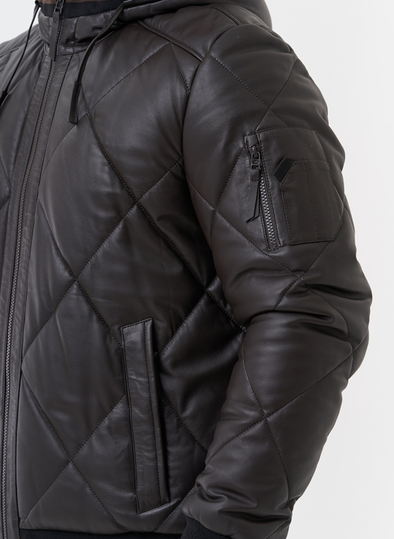 Куртка мужская из натуральной кожи 