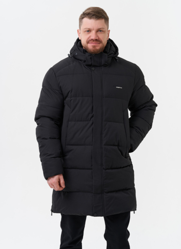 Мужской пуховик с капюшоном 