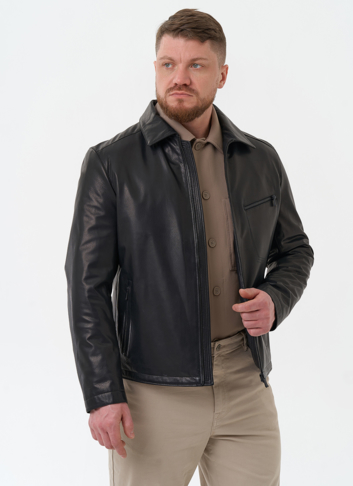 Мужская куртка из натуральной кожи 