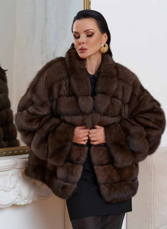 Куртка из баргузинского соболя